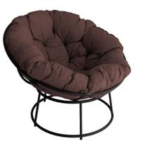 Cadeira Papasan com Almofada Impermeável Área Externa Acesse Móveis Cadeira Papasan com Almofada Impermeável Área Externa Acesse Móveis