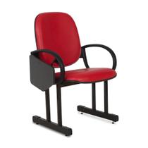 Cadeira para Audítório, Faculdades e Escolas Cor: Vermelho - Design Office Móveis