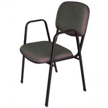 Cadeira Para Auditórios Linha Hotel Auditório Cinza