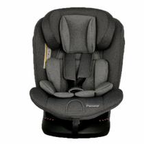 Cadeira Para Auto de 0 a 36kg Isofix Com Rotação 360º L'UNICA Preta e Cinza - Passear
