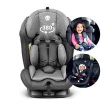 Cadeira para auto smart 360 graus cinza litet bb761 com isofix