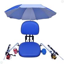Cadeira Para Barco Giratória Estofada Com Acessórios - Riomar Equipesca