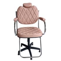 Cadeira para cabeleireiro /Poltrona Luíza gomada base a gás