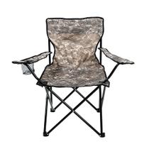 Cadeira para camping camuflada c/ braco - Araguaia - Belfix