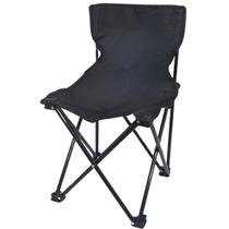 Cadeira Para Camping Dobravel Portatil Brisa 80 Kg Preto
