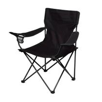 Cadeira Para Camping Dobravel Portatil Oasis 120 Kg Preta Cadeira Para Camping Dobravel Portatil Oasis 120 Kg Preta