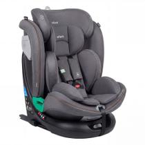 Cadeira para carro Nonna isofix e giro 360 Infanti Cinza Asfalto