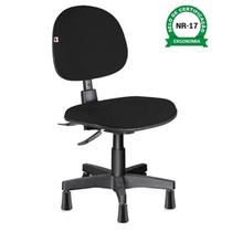 Cadeira para Confeccão Executiva Lisa NR17 Ergonômica Preta 2703