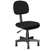 Cadeira para Costureira Tecido Preto 2701