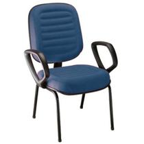 Cadeira para Escritório Diretor Gomada Linha Blenda Azul Cadeira para Escritório Diretor Gomada Linha Blenda Azul