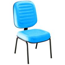 Cadeira para Escritório Diretor Gomada Linha Blenda Azul Cadeira para Escritório Diretor Gomada Linha Blenda Azul