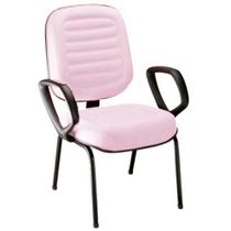 Cadeira para Escritório Diretor Gomada Linha Blenda Rosa Cadeira para Escritório Diretor Gomada Linha Blenda Rosa