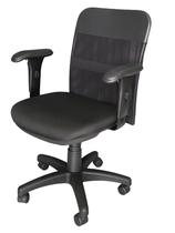 Cadeira Para Escritório Executiva Tela Com Braço Regulável - Ergo Confort
