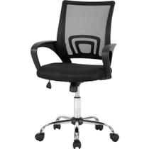 Cadeira para Escritório Executive Cromada com Tela MESH e Base Giratória Cadeira para Escritório Executive Cromada com Tela MESH e Base Giratória