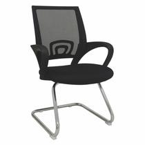 Cadeira para Escritório Interlocutor Fixa Tela Mesh