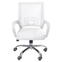 Cadeira para Escritório Office Tok Baixa Branco 3310 - Or Design