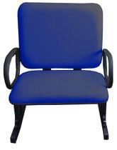 Cadeira para Escritório para Obesos até 250kg Azul - Design Office Móveis