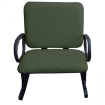 Cadeira Para Escritório Para Obesos Até 250kg Verde Cadeira Para Escritório Para Obesos Até 250kg Verde