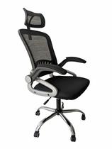 Cadeira para Escritório Presidente Braços móveis CE020 Preta - Fury