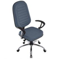 Cadeira para Escritório Presidente Gomada Linha Blenda Azul