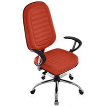 Cadeira Para Escritório Presidente Gomada Linha Blenda Vermelho