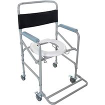 Cadeira Para Higiene D30- Aço Até 90Kg - Dellamed