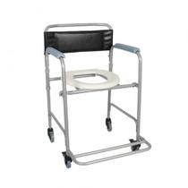 Cadeira para Higiene D40 - Suporta até 120kg Dellamed