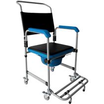 Cadeira para Higiene D50 - até 150Kg - Dellamed