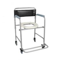 Cadeira para Higiene Dobrável D40 - Suporta até 120kg Dellamed