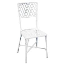 Cadeira para Jardim e Jantar Alumínio Fundido Modelo Bambú