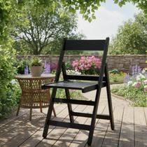 Cadeira para Jardim em Madeira Maciça Dobrável