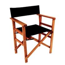 Cadeira para Jardim Estilo Diretor de Cinema Madeira