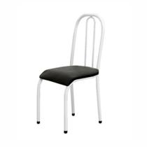 Cadeira Para Mesa De Jantar 104 Branco/Preto