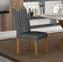 Cadeira Para Mesa de Jantar 2 Unidades Doha MDF - Leifer Cadeira Para Mesa de Jantar 2 Unidades Doha MDF - Leifer