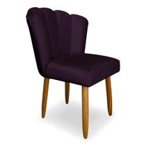 Cadeira Para Mesa De Jantar Flor Moderna Balaqui Decor Roxo Cadeira Para Mesa De Jantar Flor Moderna Balaqui Decor Roxo