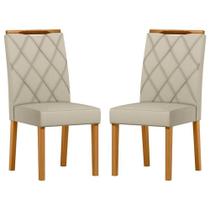 Cadeira Para Mesa De Jantar Sarah Kit 2 Peças Ype Veludo Nude New Ceval Cadeira Para Mesa De Jantar Sarah Kit 2 Peças Ype Veludo Nude New Ceval