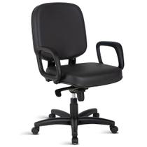 Cadeira para Obesos até 130 kg Linha GG 130 Preto - Design Office Móveis