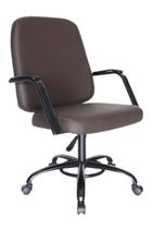 Cadeira para Obesos até 200kg Linha Obeso Marrom - Design Office