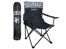 Cadeira Para Pescador Dobrável Grande Com Braço HBA-20S (Até 150kg) - Albatroz Fishing Cadeira Para Pescador Dobrável Grande Com Braço HBA-20S (Até 150kg) - Albatroz Fishing