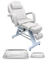 Cadeira Para Podologia Fixa E Bandejas