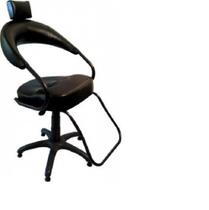 Cadeira para profissional da beleza base gas cor preta