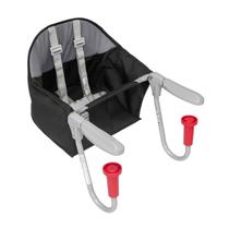 Cadeira Para Refeição Alimentação Portátil Para Bebê Preta - Tutti Baby Cadeira Para Refeição Alimentação Portátil Para Bebê Preta - Tutti Baby