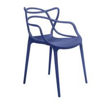 Cadeira para Sala de Estar Berrini Azul Bic