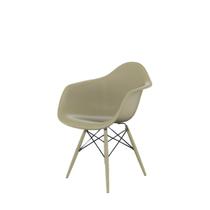 Cadeira para Sala de Jantar Arm Dsw Inj Bege/Fendi