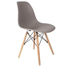 Cadeira para Sala de Jantar Eames Eiffel Dkr Cinza