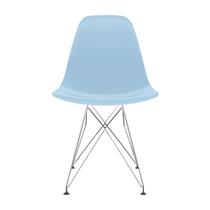 Cadeira para Sala de Jantar Eames Pp Eiffel Azul Claro