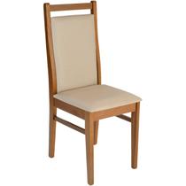 Cadeira para Sala de Jantar em Madeira Maciça Lugano Marrom/Carvalho Cadeira para Sala de Jantar em Madeira Maciça Lugano Marrom/Carvalho