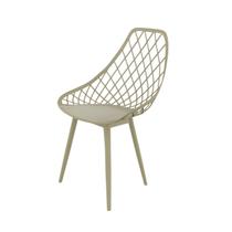 Cadeira para Sala de Jantar Kayla Bege/Fendi Cadeira para Sala de Jantar Kayla Bege/Fendi