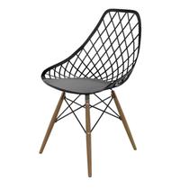 Cadeira para Sala de Jantar Kayla PP Dsw m Preto Cadeira para Sala de Jantar Kayla PP Dsw m Preto