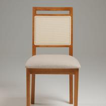 Cadeira para Sala de Jantar Madeira Maciça com Tela Lisa Fenix Cadeira para Sala de Jantar Madeira Maciça com Tela Lisa Fenix